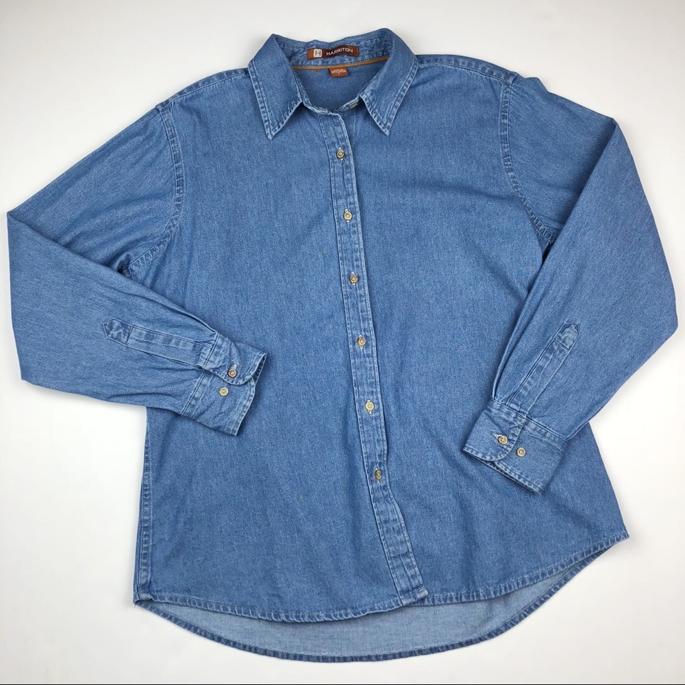 Austin Live Music Capital Denim Chambray Button-Up - Picture 3 of 7
